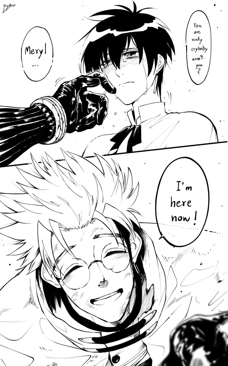 🥰😍 his warming smile

#TRIGUNSTAMPEDE #TRIGUNMAXIMUM #vashmeryl #vashstampede #trigun #merylstryfe
