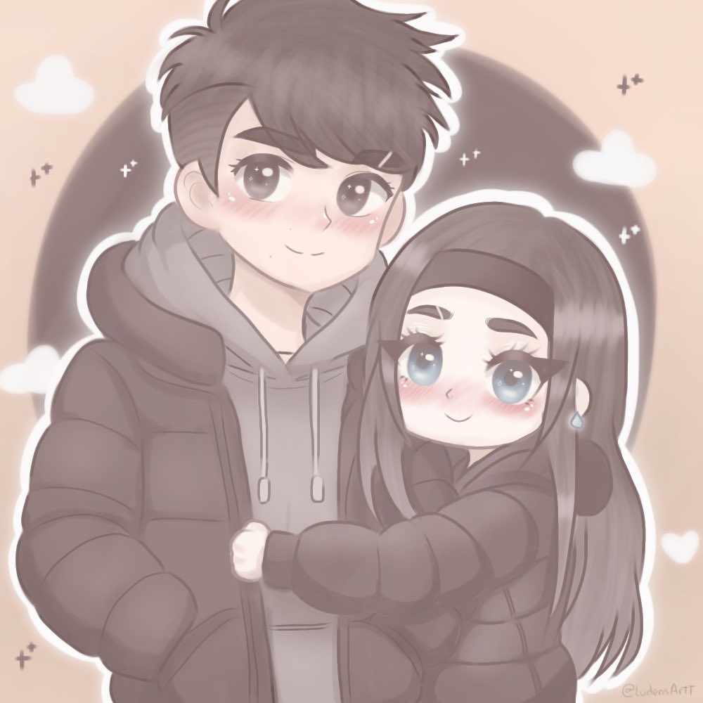 Comisión hecha con mucho cariño para Lidi y Pato💗✨🫶🏻