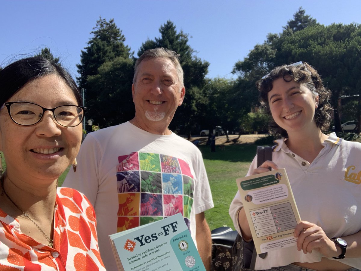 Walking for Jen Corn and FF. <a href="/BerkSafeStreets/">Yes on FF</a>