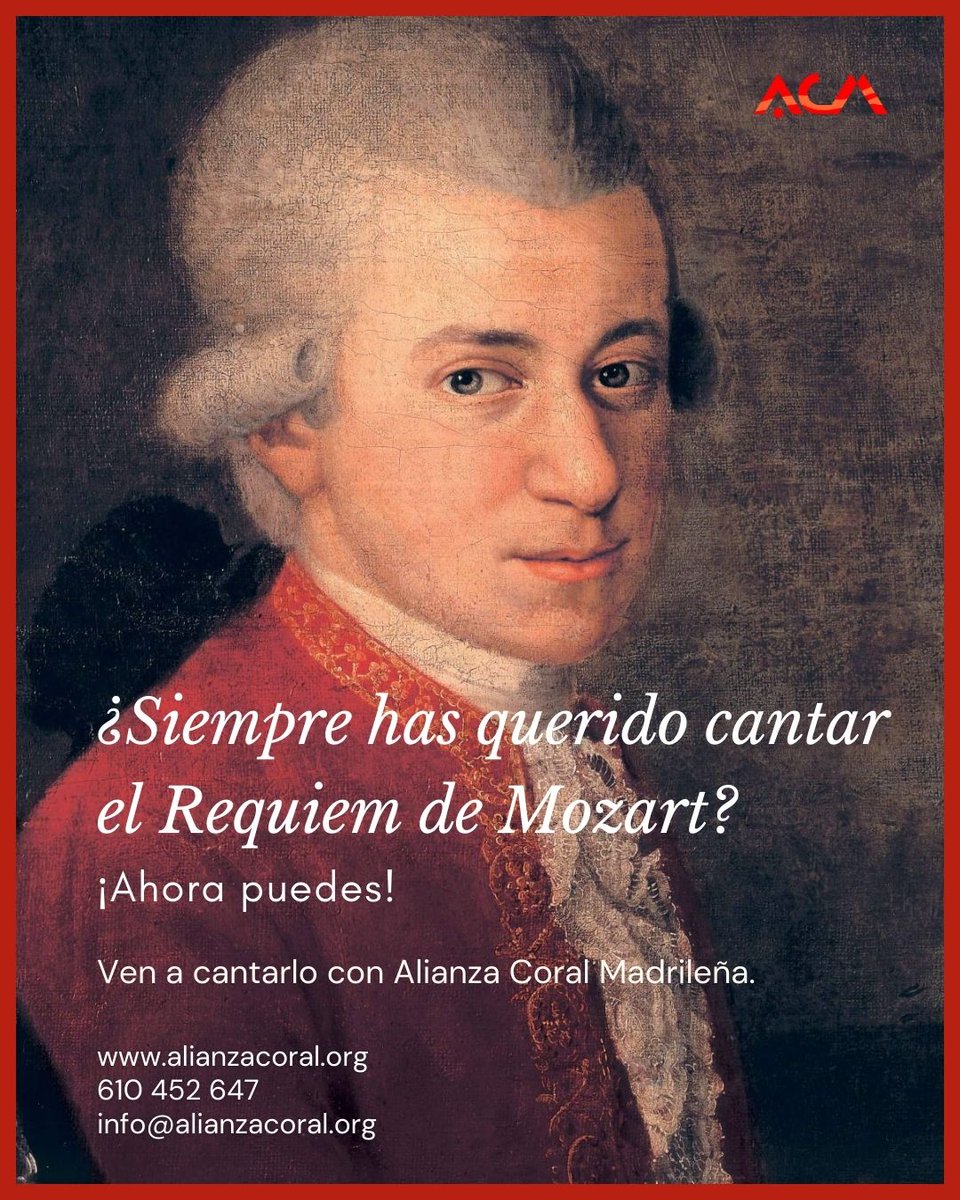Alianza Coral Madrileña (@alianzacoral) on Twitter photo 