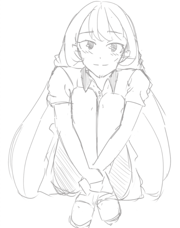 reallllPhoenix's tweet photo. todays sketch was body poses hehehehe #art #digitalart https://t.co/IUXhbxeJJY