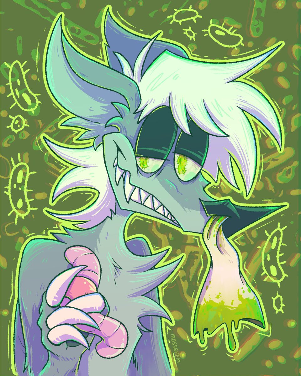 mossgrem's tweet photo. Artfight Attacks for @hivemindmoshpit, ~Squiddough, and ~goo3y https://t.co/Z5ZQOmLMF8