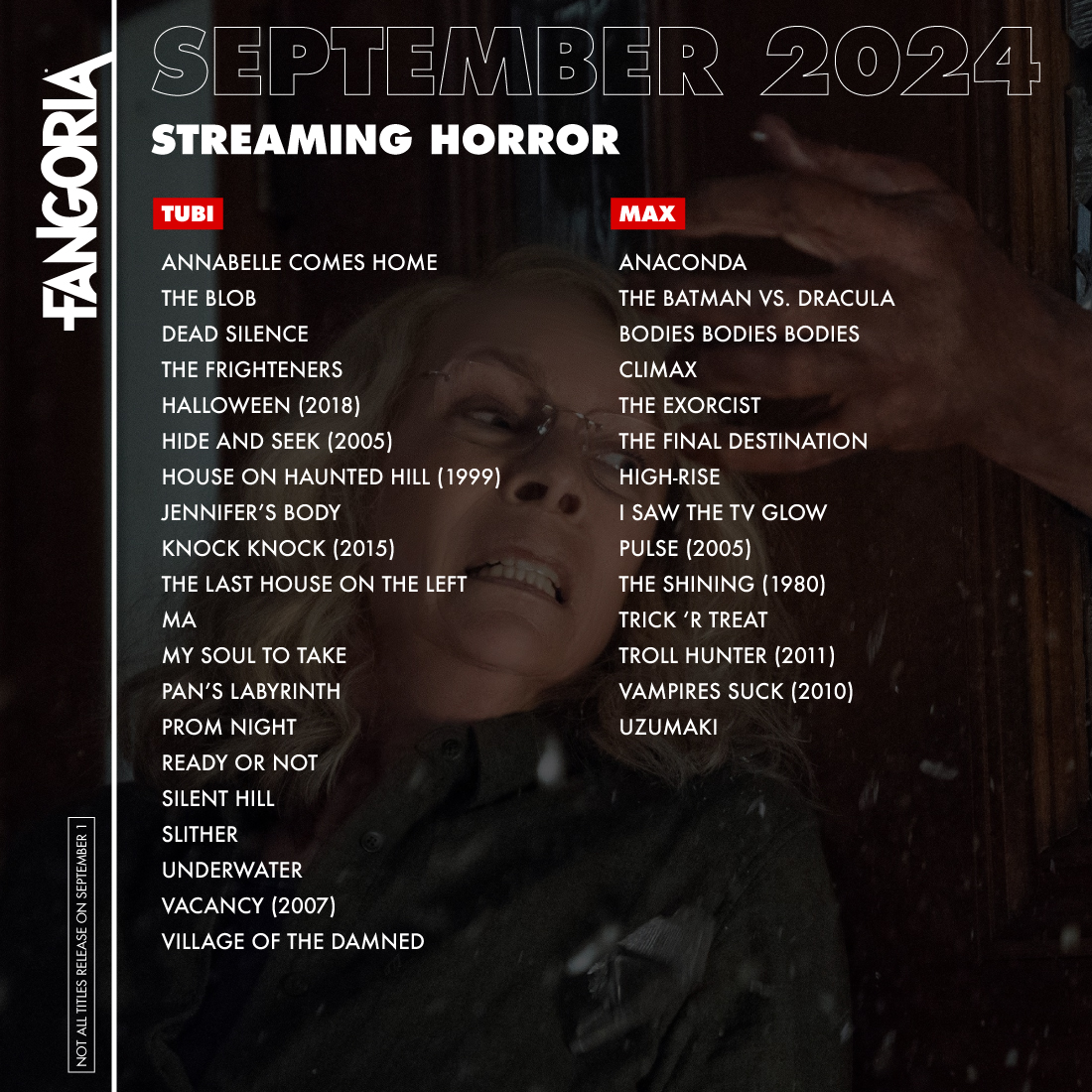 📆We're getting closer to Halloween! Here are all the horror hitting streaming services this month. What are you adding to your watchlist?

(1/2)