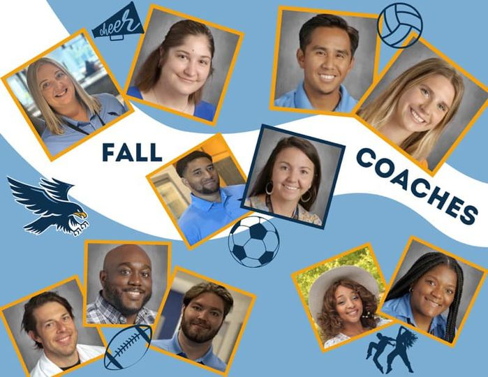 Who is getting excited for Fall Athletics?! Be sure to check out the Athletic newsletter from AD Winston for all information. We are thrilled to have the commitment of our very own Nighthawk Staff to coach and lead our student athletes! 🧡🩵 #everycoachaNighthawk