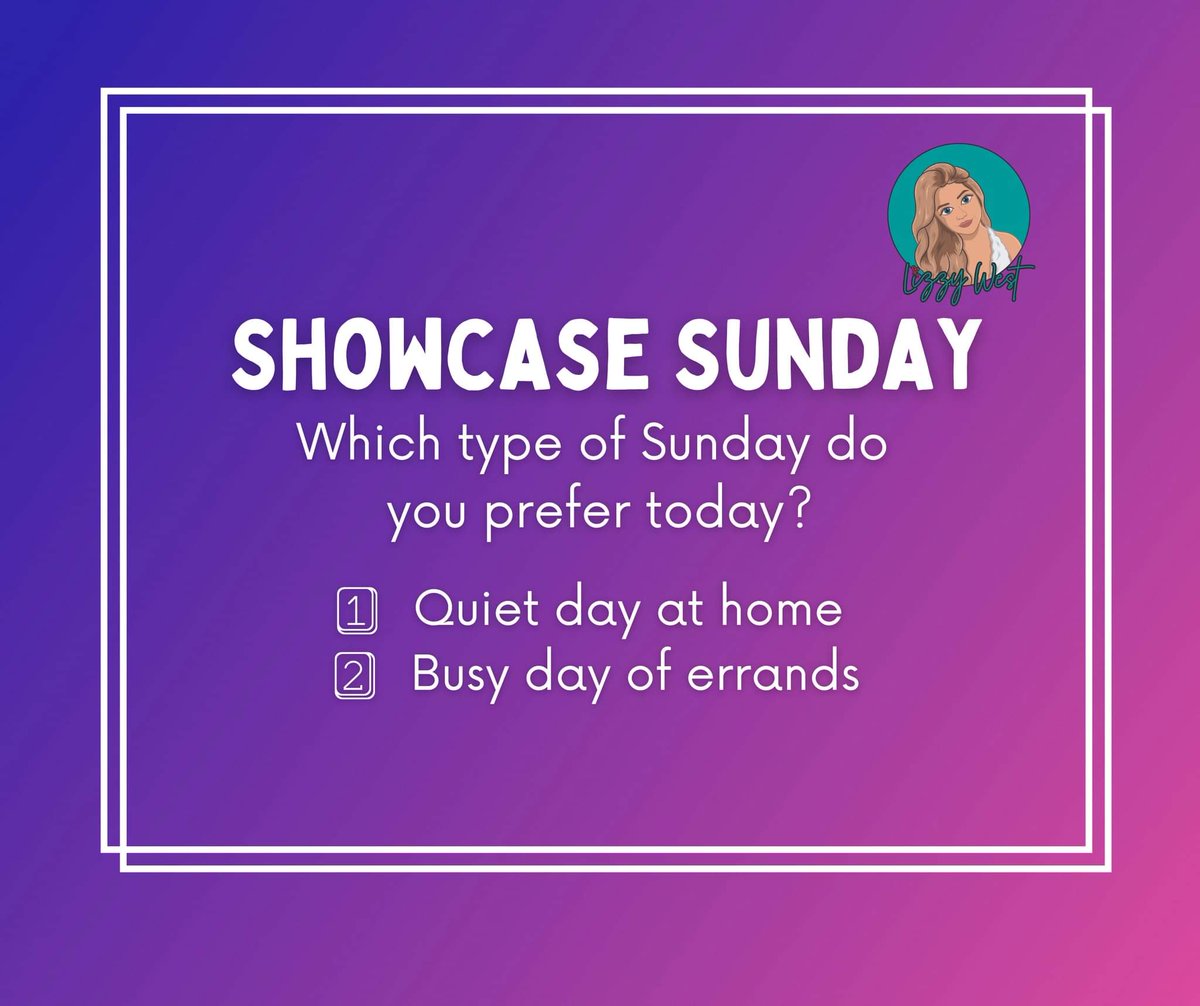 Let us know!

 #SundayFunday #WeekendVibes #RelaxOrRun