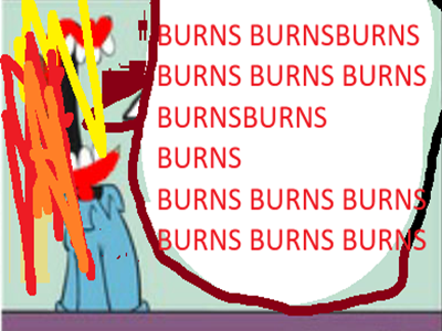 Here is a drawing if::"Jon Buckles" hurt more than ever before.