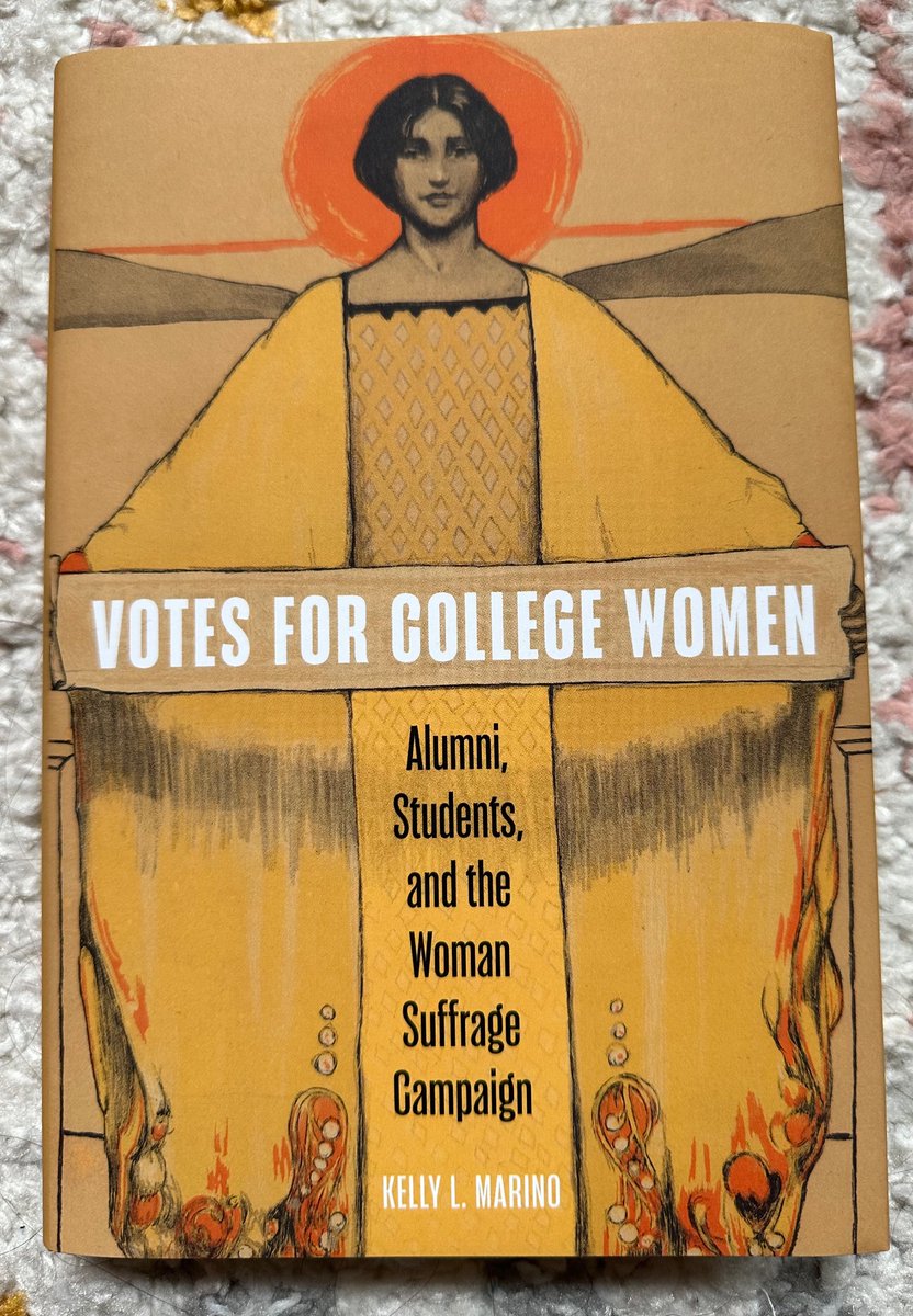 Hi friends! I’m happy to Zoom into anyone’s class for free and give a talk about my monograph if interested! #twitterstorians #suffrage marinok2@sacredheart.edu