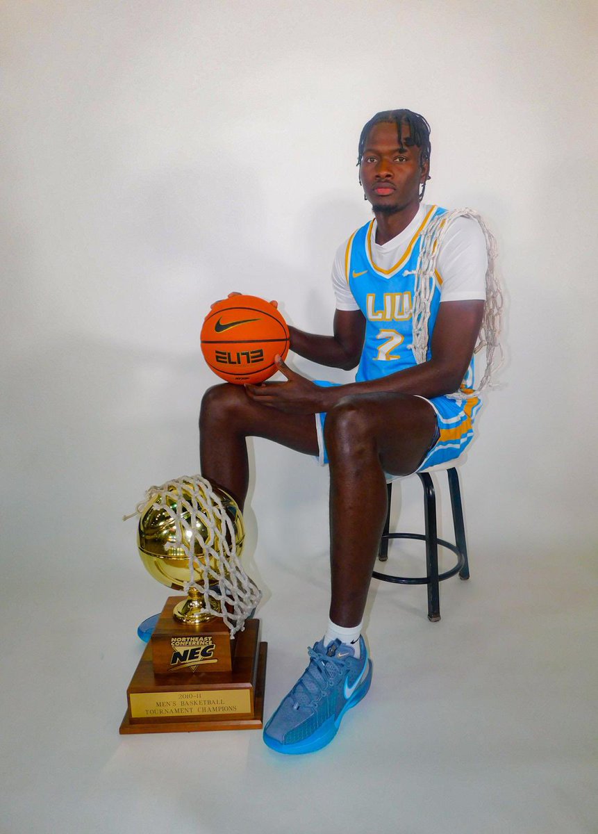 Official visit for 6’10 F Bouna Kebe (🇸🇳) with LIU. Juco Sophomore with 2 years to play