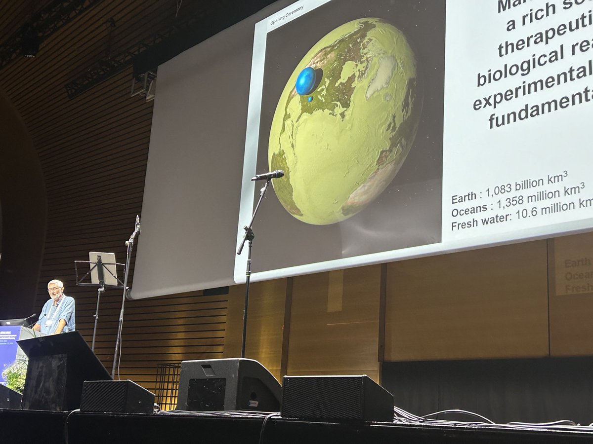 The ⁦<a href="/EuroMedChem/">EFMC</a>⁩ International Symposium on Medicinal Chemistry #EFMCISMC24 has started with the lecture of the Nauta Award winner, Laurent Meijer.