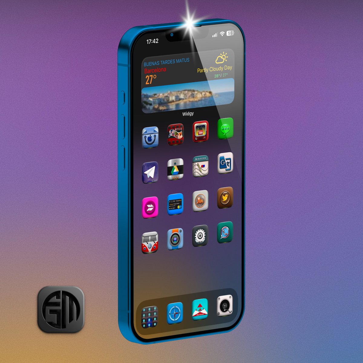 matuspalma's tweet photo. Good afternoon 🙋🏽‍♂️📱13 Pro Max🕺🏽M and ShowAE😍🔥by @SeanKly no jailbreak beautiful icons Azuras😍🔥by my friend @jn8029 SWAapp by @TeboulDavid1 beautiful widget by @aviador_gt get it 👉🏽 https://t.co/HM8ICJBNDo wall by @jianoliu @UtdAll @thgr34td4n3 @Leonel182520 @kelvingenao01 https://t.co/FOiRaGk1U0