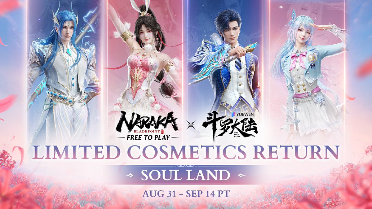 The Soul Land Deities are making a return to #NARAKABLADEPOINT