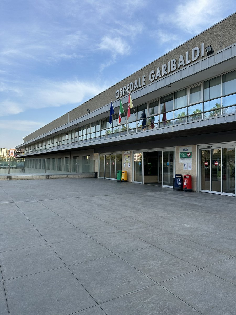 First day at Cardiology Dep. Ospedale Garibaldi Nesima . Cardiologia