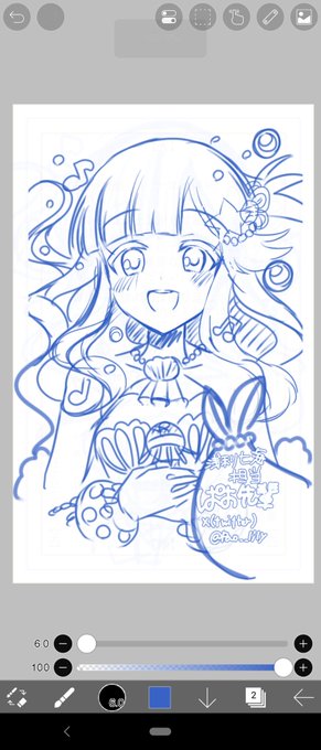 【wip】新しい名刺はこんな感じになる予定です～七海ちゃん～🐟️ 