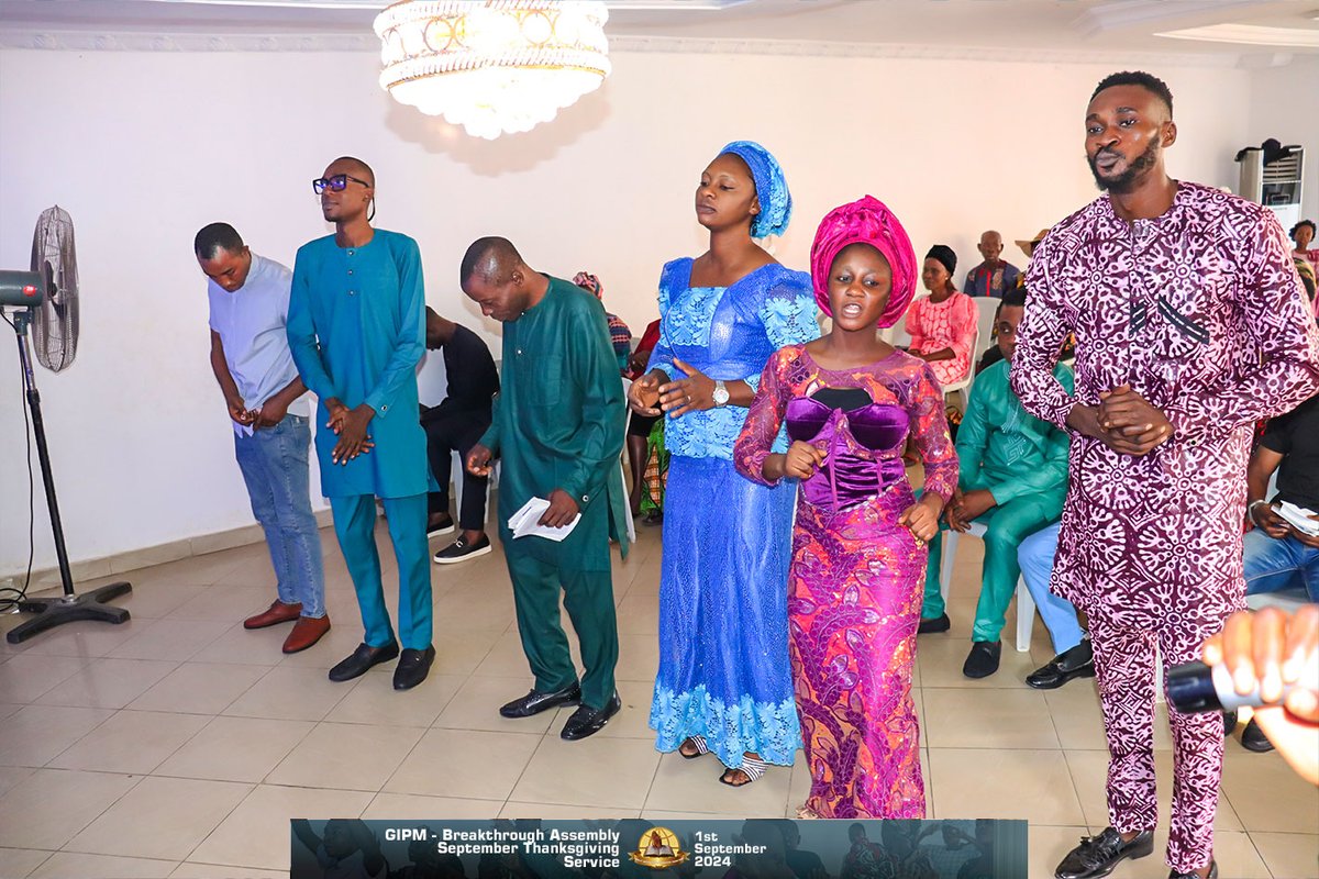 gipmgipm's tweet photo. You are watching GIPM Breakthrough Assembly September Thanksgiving Service | 1st September, 2024.
#GIPMWorldwide #BreakthroughAssembly #Thanksgiving #ThankYouJesus #ProphetOlusholaOpaleye https://t.co/SB7JKzF9jg