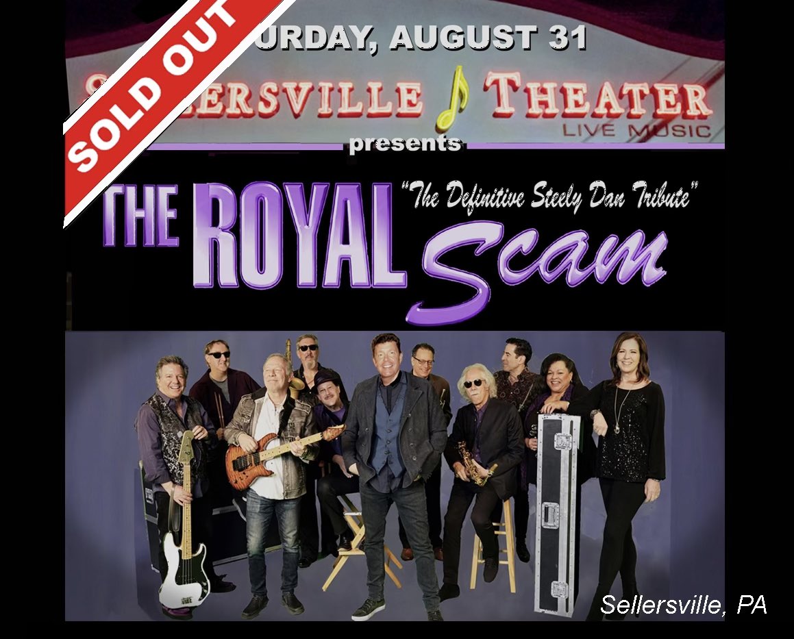 Thank you Sellersville!! <a href="/SellersvlleThtr/">Sellersville Theater</a>  #SteelyDan