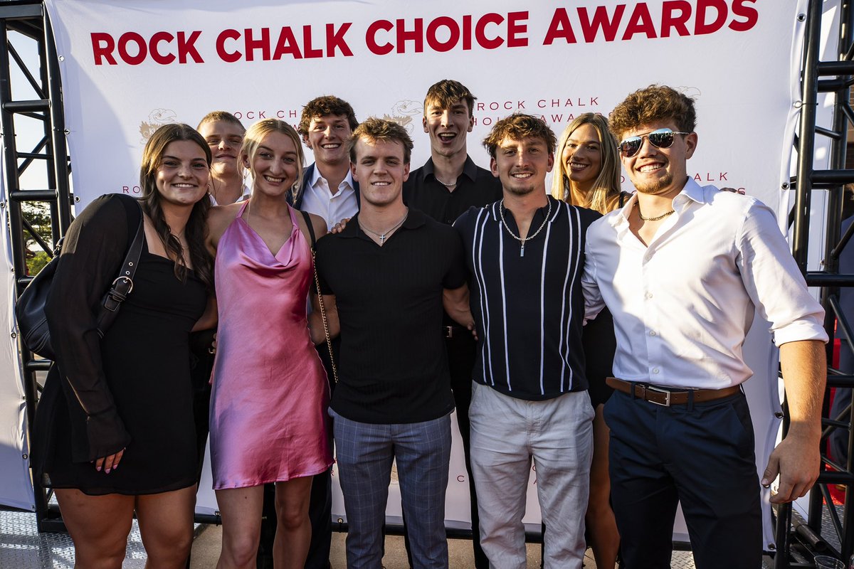 Kansas Jayhawks (@kuathletics) on Twitter photo Jayhawks stepping out on the Crimson carpet for the 2024 Rock Chalk Choice Awards 📸🤩
#RockChalk | <a href="/KU_LEADS/">KU Leads & Inclusive Excellence</a> Jayhawks stepping out on the Crimson carpet for the 2024 Rock Chalk Choice Awards 📸🤩
#RockChalk | <a href="/KU_LEADS/">KU Leads & Inclusive Excellence</a>