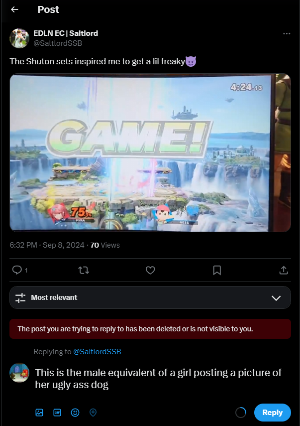 If you saw it, you'd understand