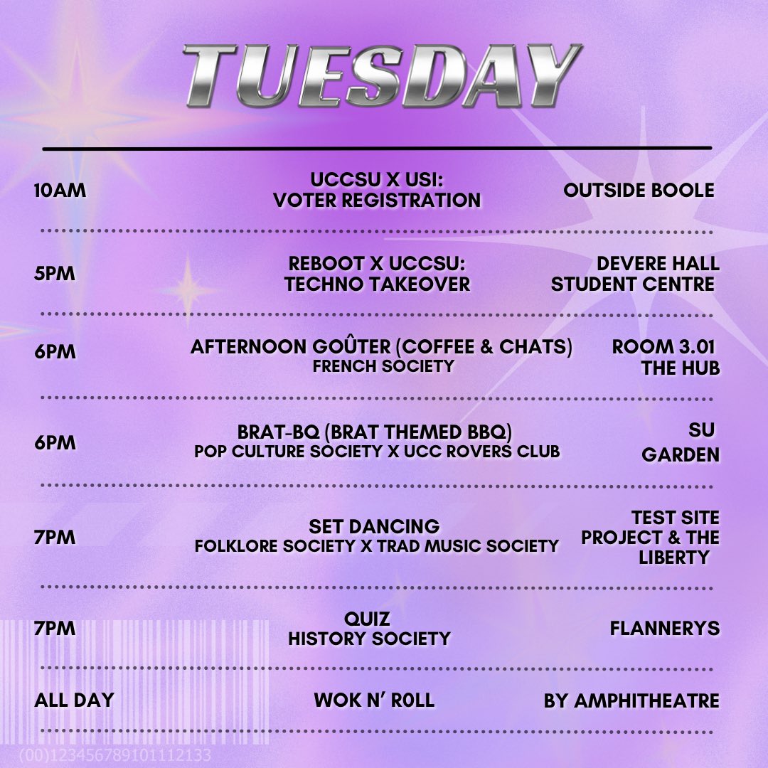 UCC Students' Union tweet media