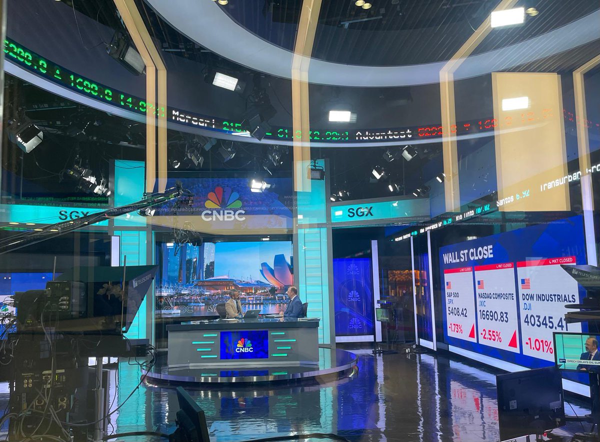 Dave Ernsberger (@daveernsberger) on Twitter photo And we are off to the races at another #appec here in Singapore! The 40th Appec in fact (see video!)
Already spent some time with <a href="/cnbcSri/">Sri Jegarajah</a> and CNBC, and we’ve done the curtain-raiser as well.
Oil markets are remarkably steady all things considered - and certainly compared to And we are off to the races at another #appec here in Singapore! The 40th Appec in fact (see video!)
Already spent some time with <a href="/cnbcSri/">Sri Jegarajah</a> and CNBC, and we’ve done the curtain-raiser as well.
Oil markets are remarkably steady all things considered - and certainly compared to