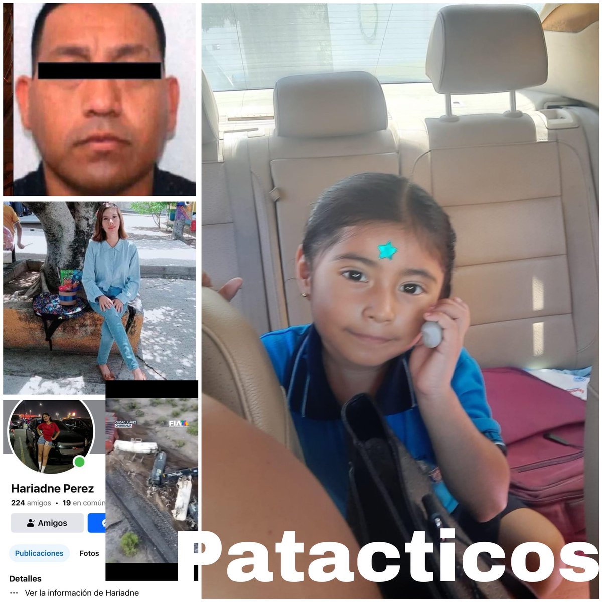 Patacticos6101's tweet photo. #ENRESUMEN
#LomasSonado

#Detenido
Carlos Alberto Monsiváis Treviño (La Bola Treviño) en Nuevo Laredo, Tamps. Mx

#Reynosa 
#Cfe
Denuncia Población cobró de piso por parte de trabajadores de CFE en Tamps (Reynosa) según usuarios, el mismo CO pone a estos trabajadores para poner o quitar la luz.

#CiudadJuarez 
#Palpiso

Se descarrila vagones de tren que transportaba material peligros, se habla de personas indocumentadas lesionadas, 2 de ellos de gravedad, ya que viajaban sobre los vagones.

#EEUU 
#Georgia

Balacera en secundaria deja como saldo 4 personas Mu3Rtas 

#Desaparecidos
#AyudalosAvolver 

Monserrat Villatoro /Desaparecio en Suchiapa después de abordar un moto taxi ya no se supo más de ella 

Yoana Abigail Candia Licea/Desaparecio en Reynosa el 24 de sep del años pasado 

Hariadne Perez/ Desaparecio al rededor de las 20:30 hrs al salir de UAT no se sabe nada de ella 

SAMANTHA MONSERRAT / Sustraída por su propia madre y parte actual de la señora, SIN EL CONSENTIMIENTO DEL PADRE
