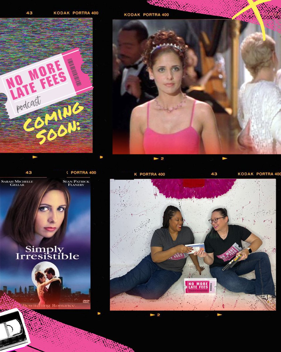 NoMoreLateFees's tweet photo. Coming Soon: We're casting spells this September with a lineup of witchy movies. First up 1999's Simply Irresistible starring Sarah Michelle Gellar. https://t.co/oSbL5y3fKY