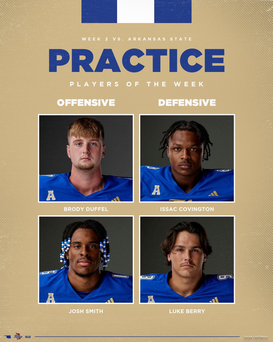 Tulsa Football tweet media