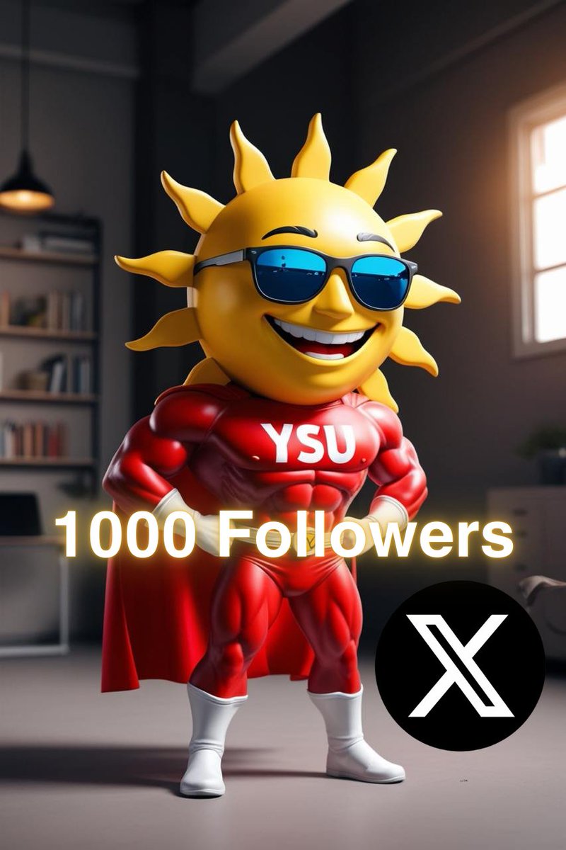 YsuYallaSun's tweet photo. we’ve reached almost 1,000 followers in just one day 🚀🌟

we’re on track to achieving all our goals 🚀💪

 #Milestone #YallaSun #TeamWork https://t.co/DyCoqiZdUh