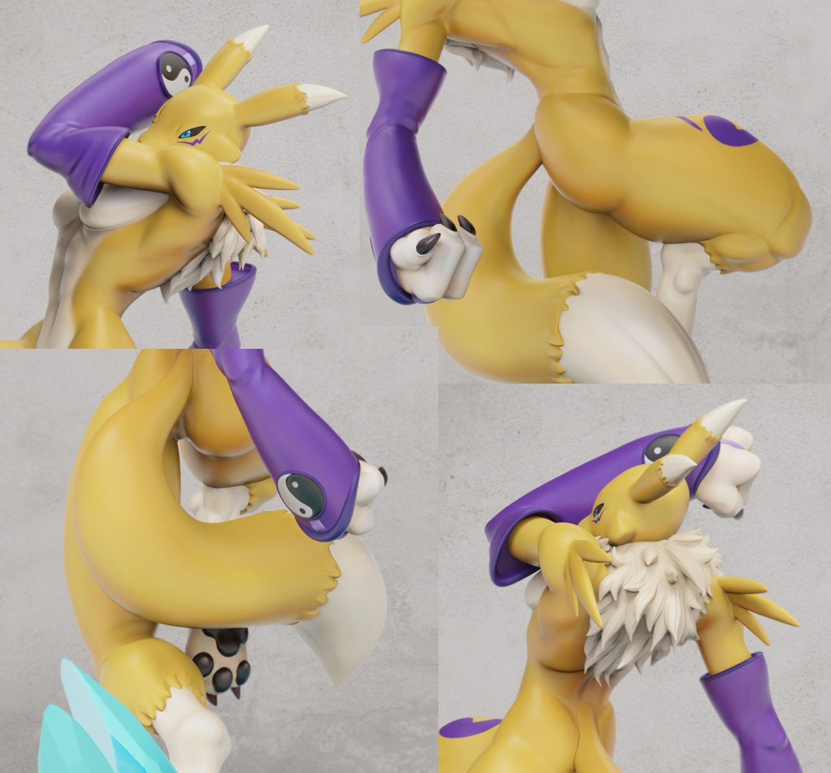 🦊☯️ #digimon #renamon