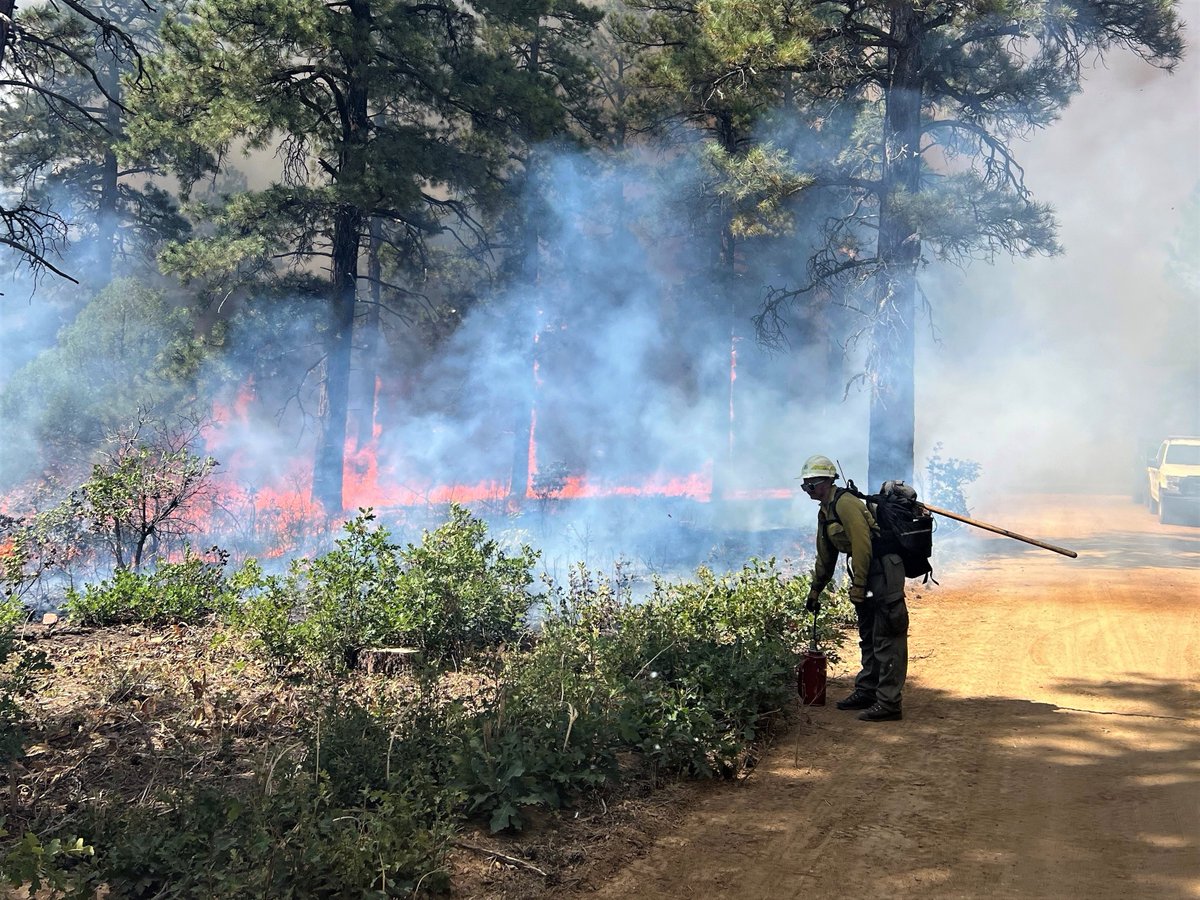 **UPDATE: Based on conditions, BLM fire personnel made the decision to postpone treatments on West Dolores Rim planned for today and will reassess on Monday whether to carry out the treatments.
View the map and full announcement on the BLM website: ow.ly/PEn150ThYkH