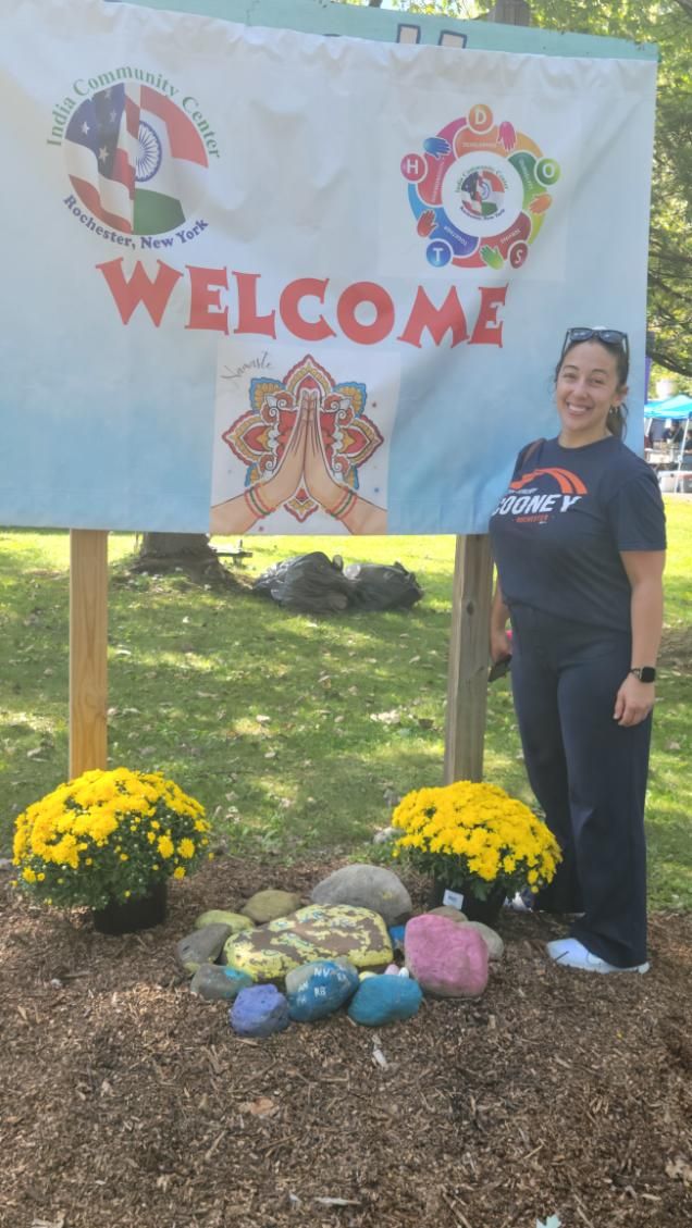 JeremyCooneyROC's tweet photo. Team Cooney proudly representing at the India Community Center's annual India Fest, a great celebration of Indian culture and community #AAPIProud https://t.co/JzX7ZQZUWI