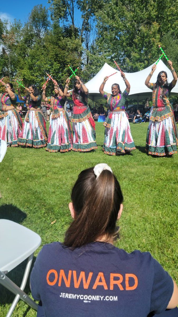 JeremyCooneyROC's tweet photo. Team Cooney proudly representing at the India Community Center's annual India Fest, a great celebration of Indian culture and community #AAPIProud https://t.co/JzX7ZQZUWI