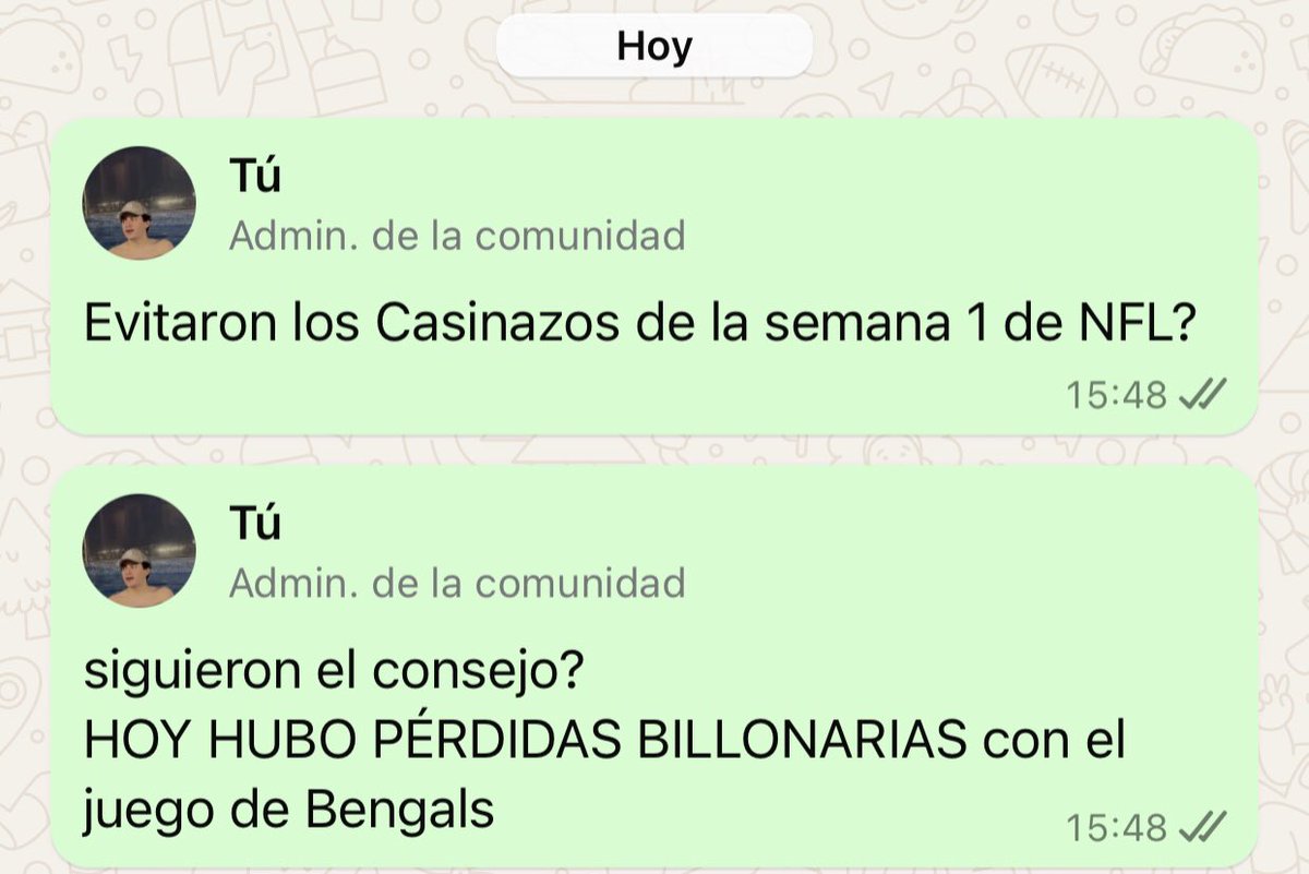obviamente mis clientes recibieron uno de los mejores consejos como apostadores para evitar este tipo de casinazos 🥰

¿Cual será ese consejo que recibieron?
