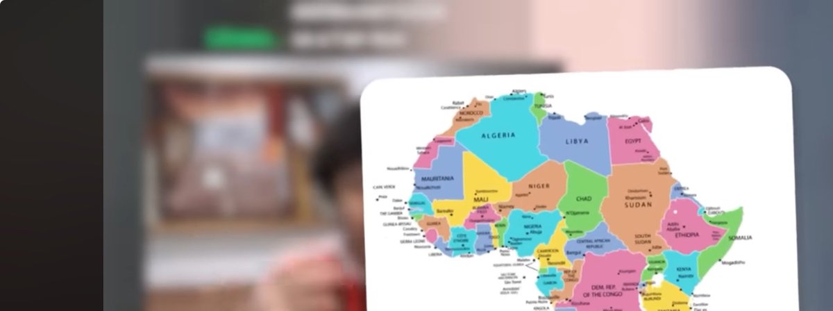Y455B's tweet photo. La map d’afrique sur la dernière vidéo de @MahdiBa_ , on en parle du maroc ? https://t.co/kciCSgHlwQ