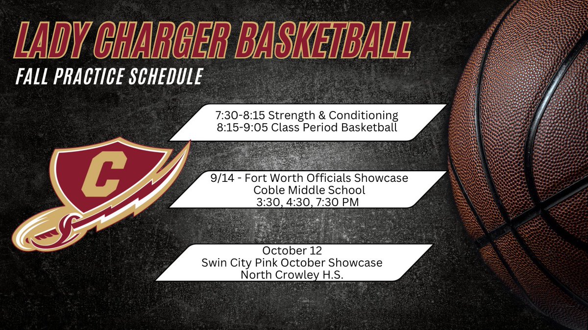 🔥🔥 COLLEGE COACHES🔥🔥
<a href="/lcballers/">Lady Charger Basketball</a> has a gym open for you - 25s, 26s, 27s, 28s that can help and shine at the next level! Reach out to Coach Mitchell to come thru - 📞 210-672-9811