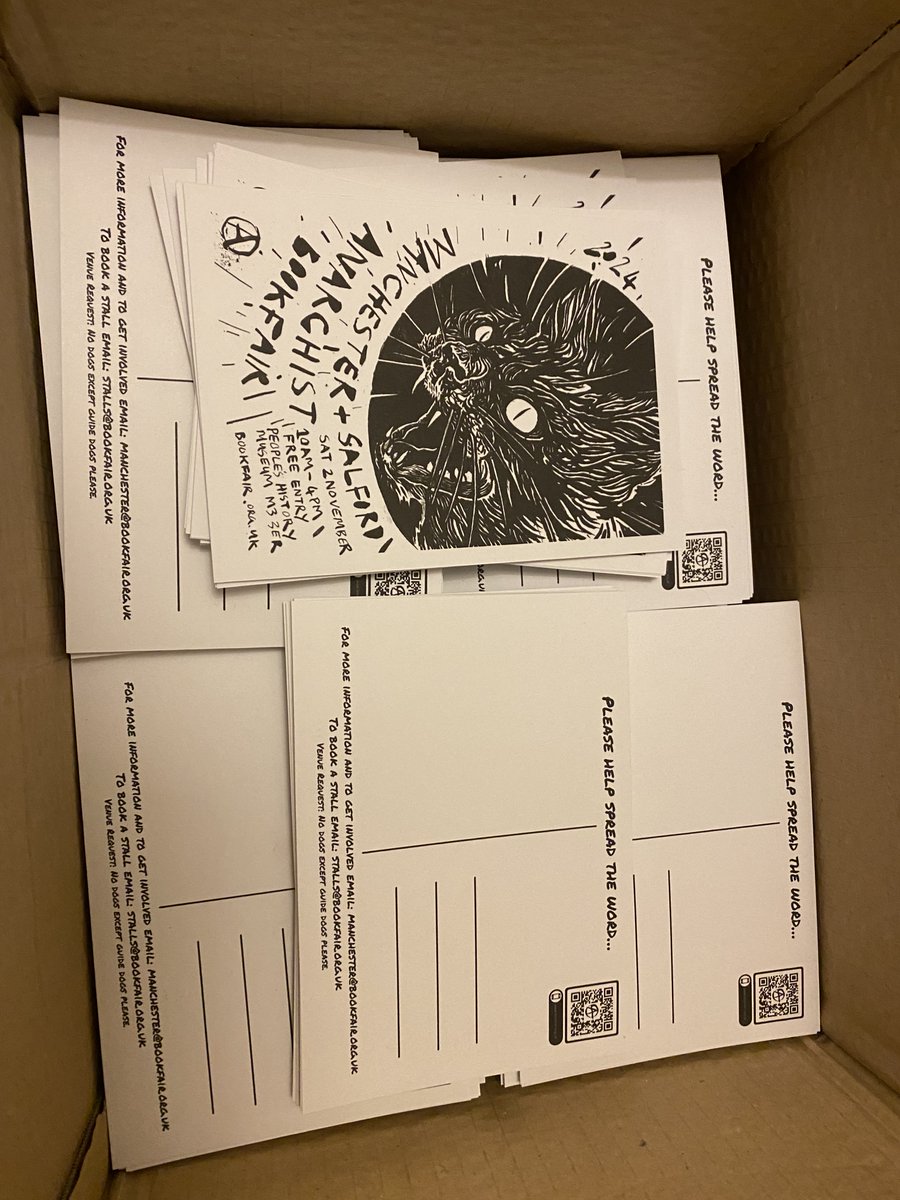 ManchesterⒶBookfair tweet media