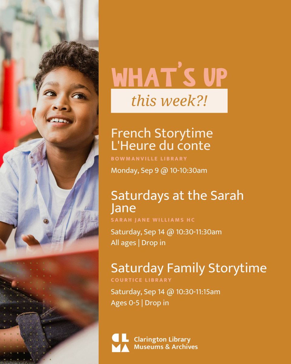 Clarington Library, Museums & Archives tweet media