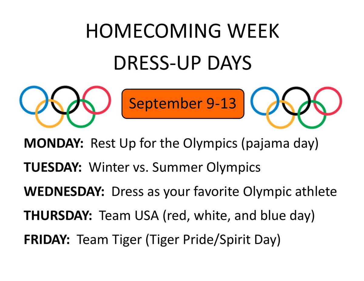 Homecoming Dress-Up Week
September 9-13 edl.io/n1955929