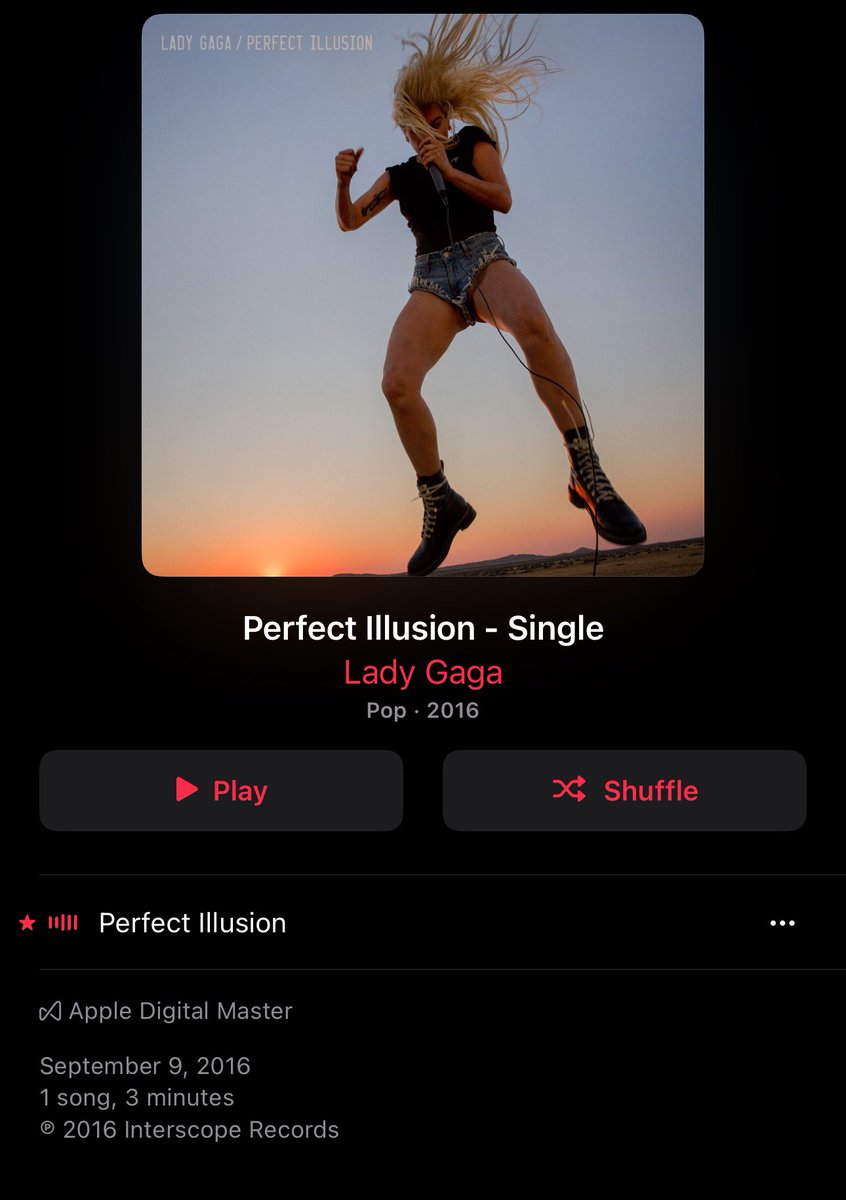 sergekills's tweet photo. I remember waking up to the first notes of Perfect Illusion and I was instantly blown away blasting the song all day long. 
A superior lead single! The best Gaga’s work, in my opinion! 
No one does it like her! 🩵
#PERFECTILLUSION https://t.co/Qdpl1SaBt6