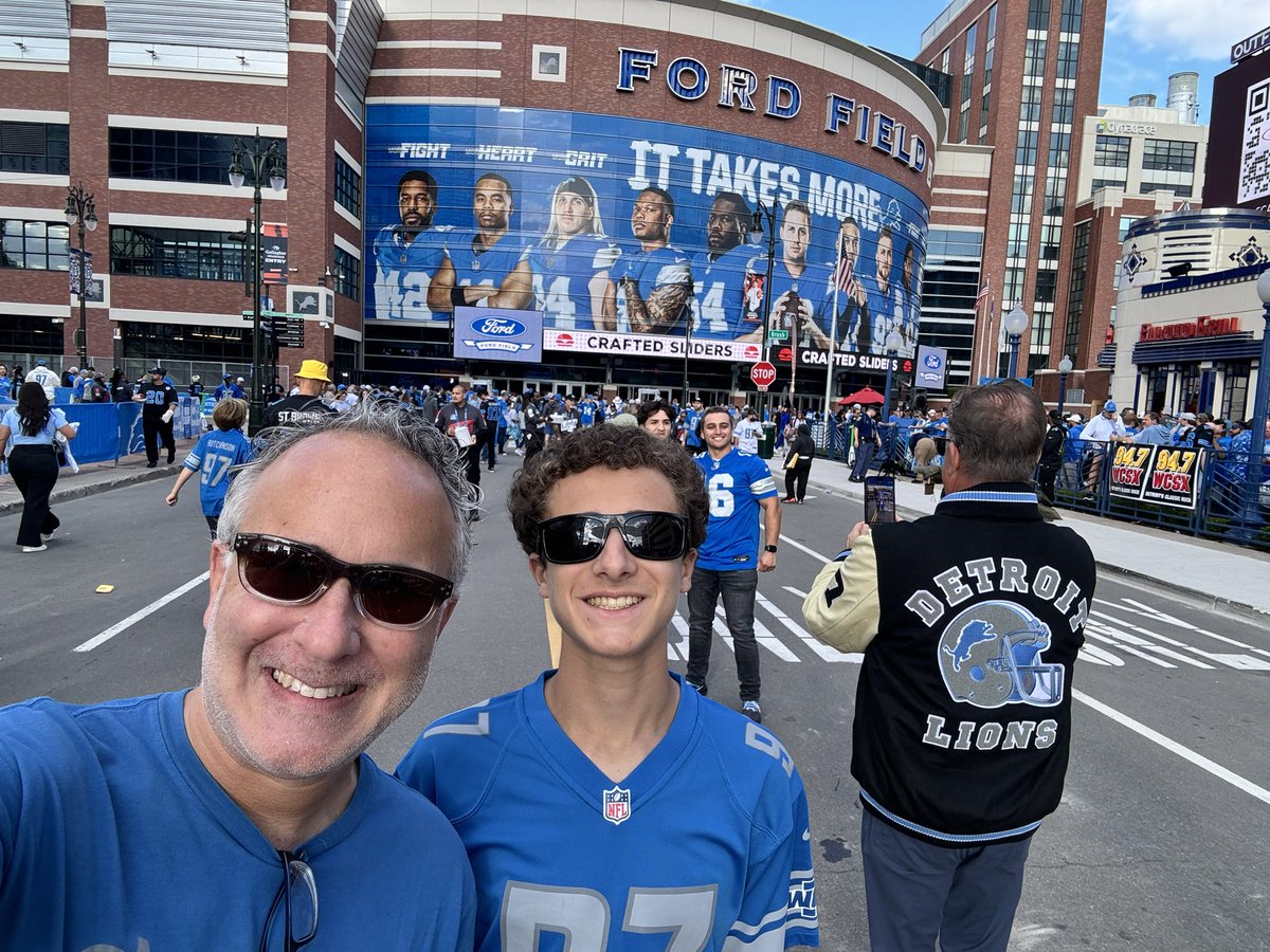 Let’s go Lions! Super Bowl here we come! #Lions #OnePride