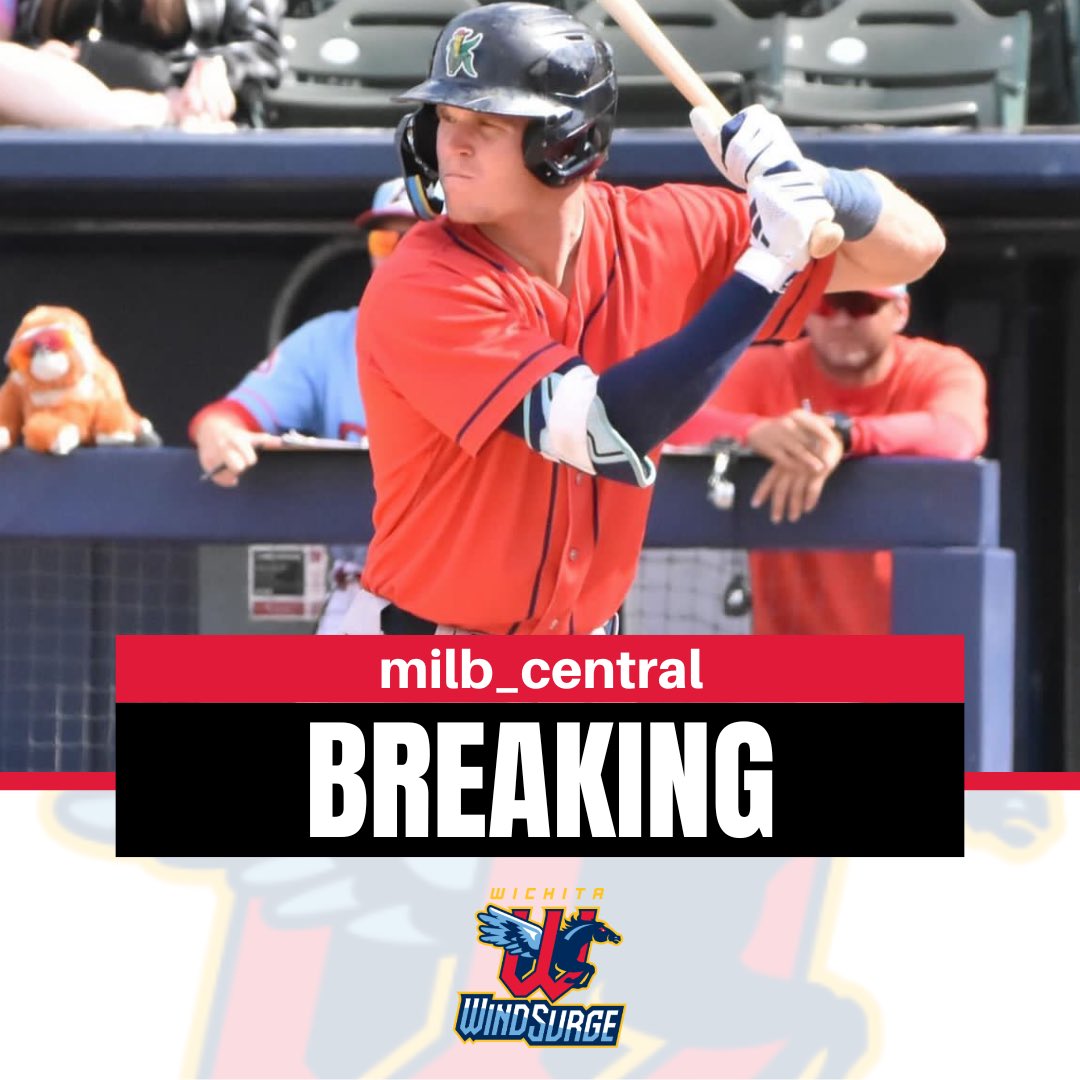 The Minnesota Twins are promoting Walker Jenkins to the Wichita Wind Surge (AA).