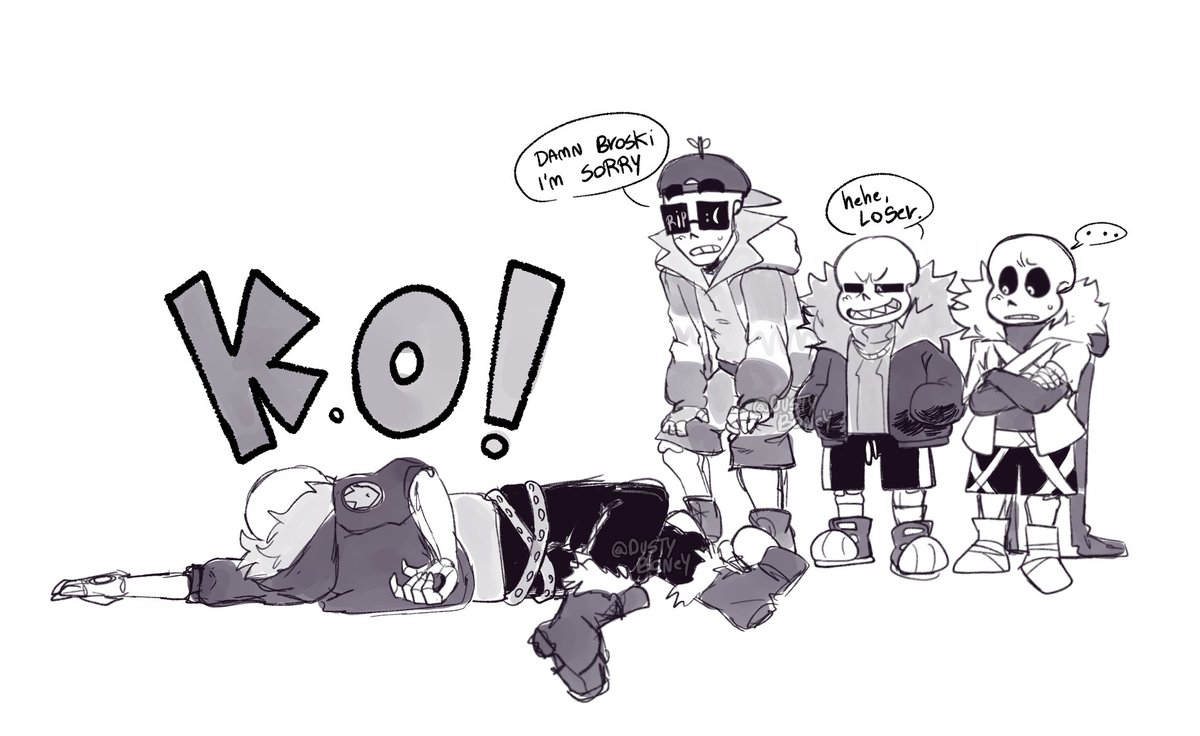 Made something for the occasion
.
#Freshsweep #Fellsweep #Crosssweep #sanspolls #undertale