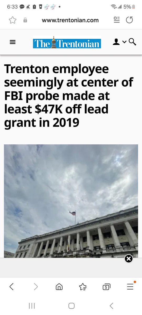 IsaacAvilucea's tweet image. Reading @Trentonian news on indictment of Trenton's Martin Moore. Always push for answers from government, especially when @gusciora's thuggish security guard puts his hands on reporter to restrain him from getting answers the public should know.