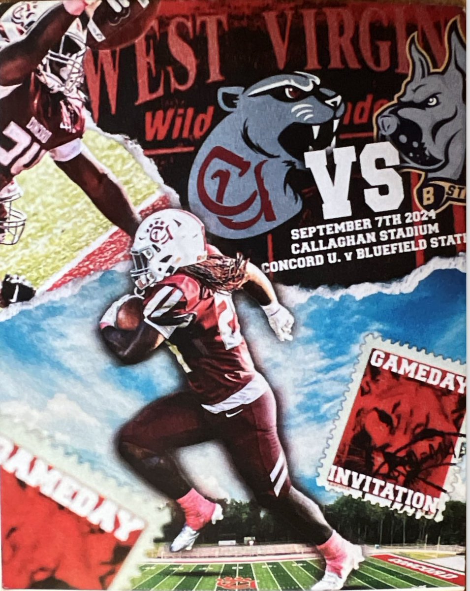 Thank you <a href="/ConcordFootball/">Concord University Football</a> for the Game Day invite!