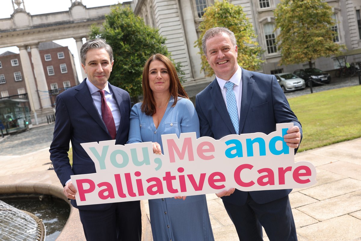 "I am not one bit surprised by the overwhelmingly positive sentiment uncovered by the independent research [commissioned by @aiihpc] &amp; know the network of professionals, organisations &amp; hospices working in palliative care.....are simply extraordinary," Simon Harris.
#pallcareweek