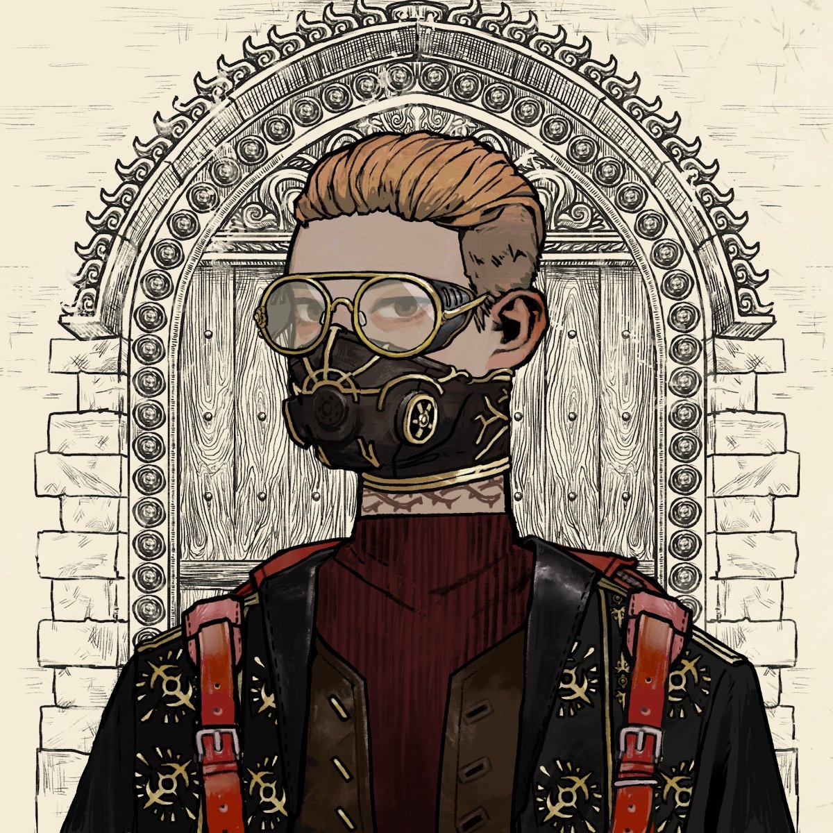 sostar21's tweet photo. GM. X friends!😎

@FidelionNFT art is amazing!🧡

This is @Backpack trait. @gmryot https://t.co/4phPzD2qUN