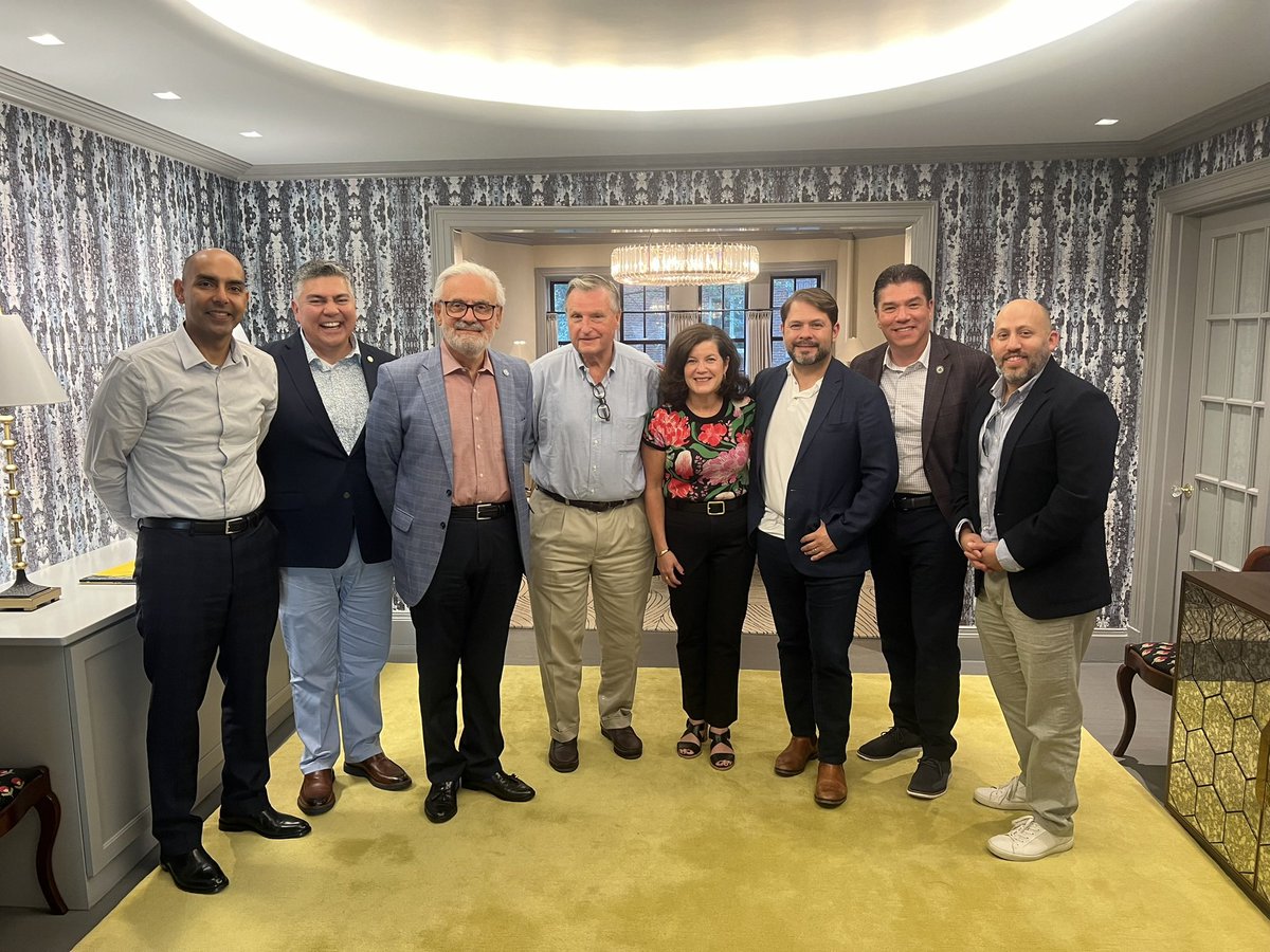 Great to hear from Congressman <a href="/RubenGallego/">Ruben Gallego</a> today in Boston. He met with Latino education leaders to talk about the state of Latino education. <a href="/Latinos4Ed/">Latinos for Education</a>