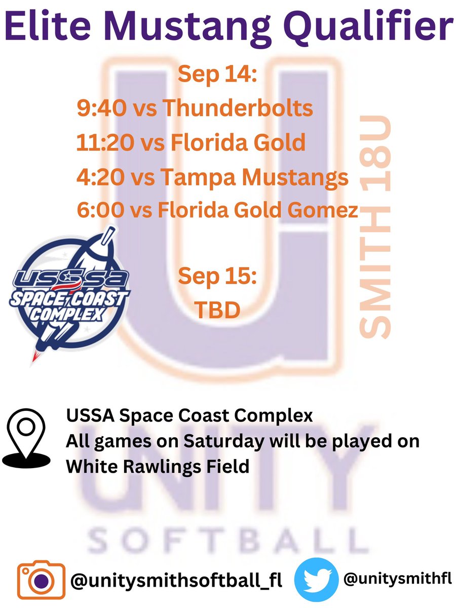 So excited for my first tournament with  <a href="/unitysmithfl/">Unity Smith/Meadows</a> !!