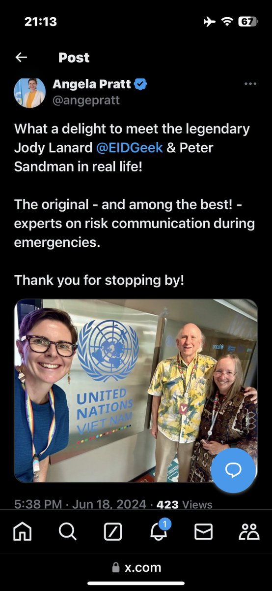 EIDGeek's tweet image. [Angela, I can&apos;t resist making this my pinned tweet for awhile! I promise I&apos;ll exchange it soon for something more substantive!]