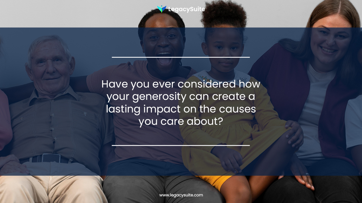 Big dreams for the future? ✨ We all do! What if your generosity could keep making a difference, even after you're gone?
.
#LegacySuite #assetsoverliabilities #estateplanning #generationalwealth #wealthbuilding #safety #crypto #estateplan #protectyourlegacy