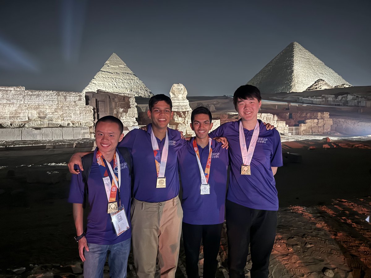 ashishgoel's tweet image. Team USA won four medals again at #ioi2024 -- congratulations Agastya, Brian, Rain, Rohin and thanks to all the coaches: stats.ioinformatics.org/results/2024 pic.x.com/x03ciamykf